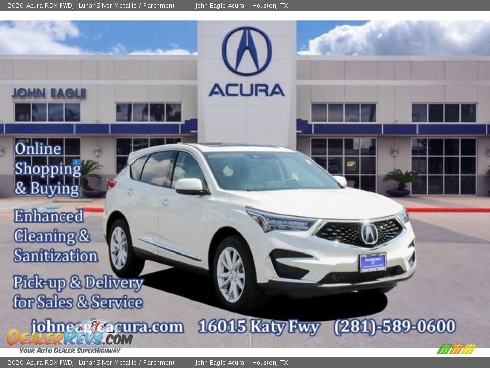 2020 Acura RDX FWD Lunar Silver Metallic / Parchment Photo #1