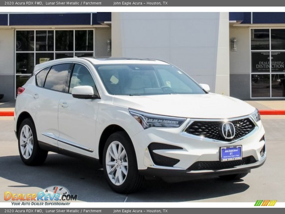 2020 Acura RDX FWD Lunar Silver Metallic / Parchment Photo #2