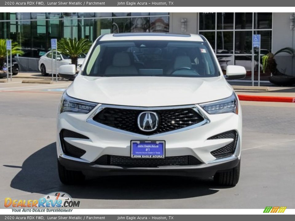2020 Acura RDX FWD Lunar Silver Metallic / Parchment Photo #3