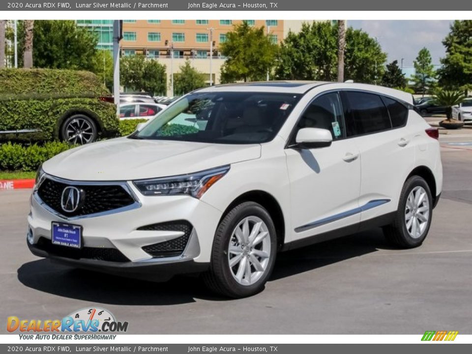 2020 Acura RDX FWD Lunar Silver Metallic / Parchment Photo #4