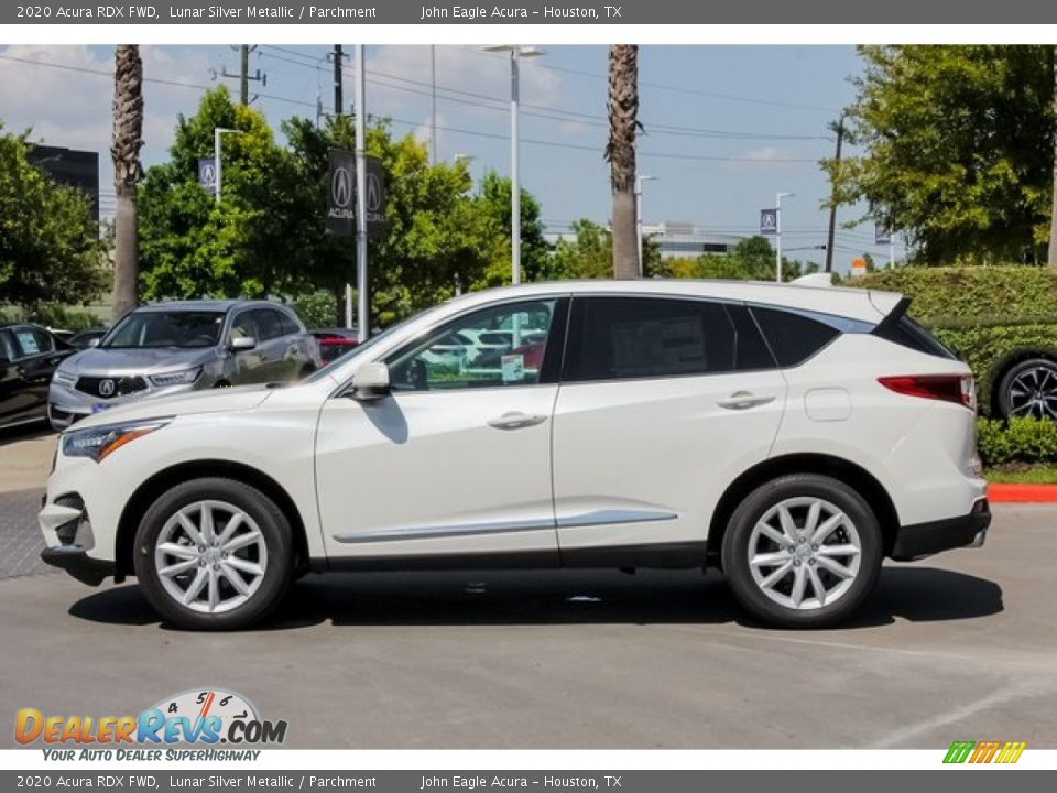 2020 Acura RDX FWD Lunar Silver Metallic / Parchment Photo #5