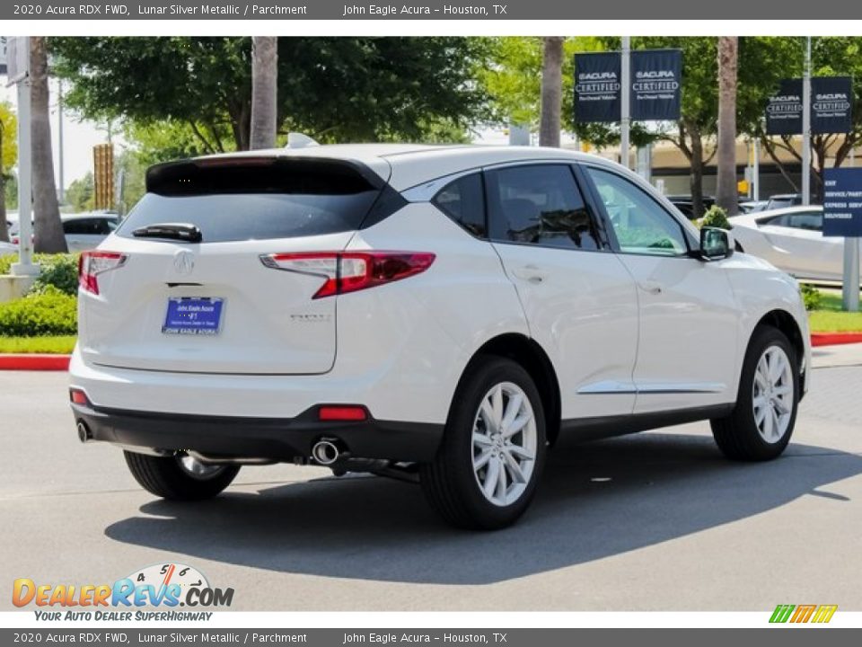 2020 Acura RDX FWD Lunar Silver Metallic / Parchment Photo #8