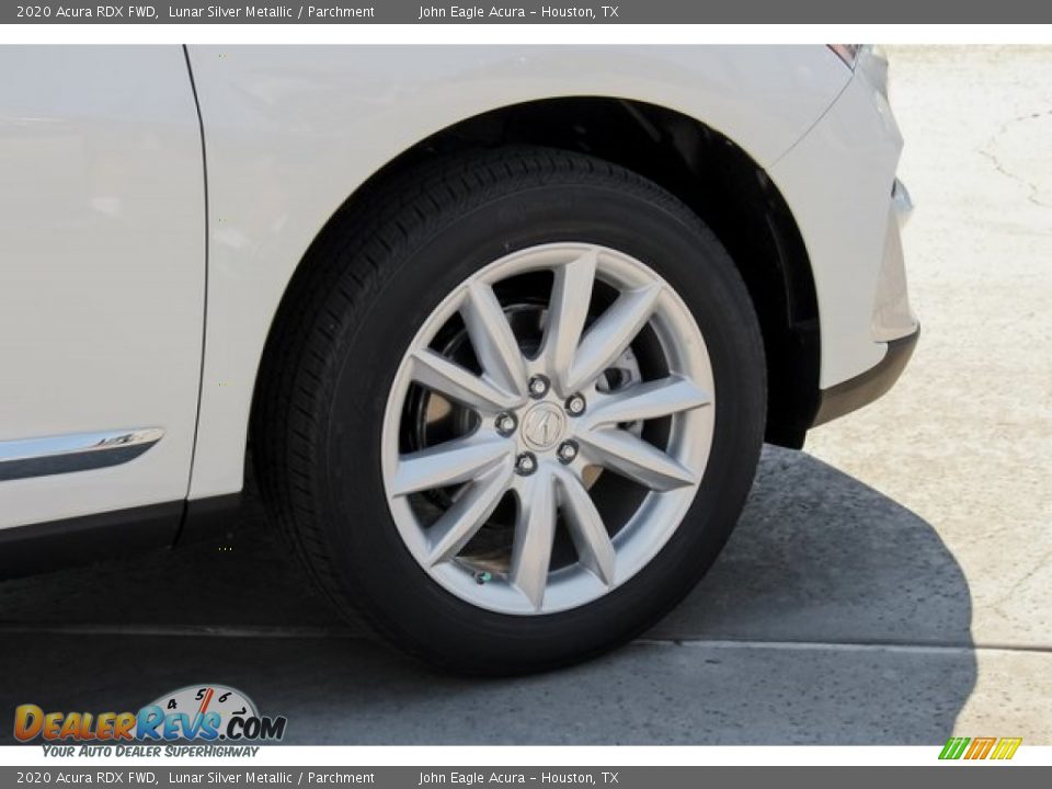 2020 Acura RDX FWD Lunar Silver Metallic / Parchment Photo #10