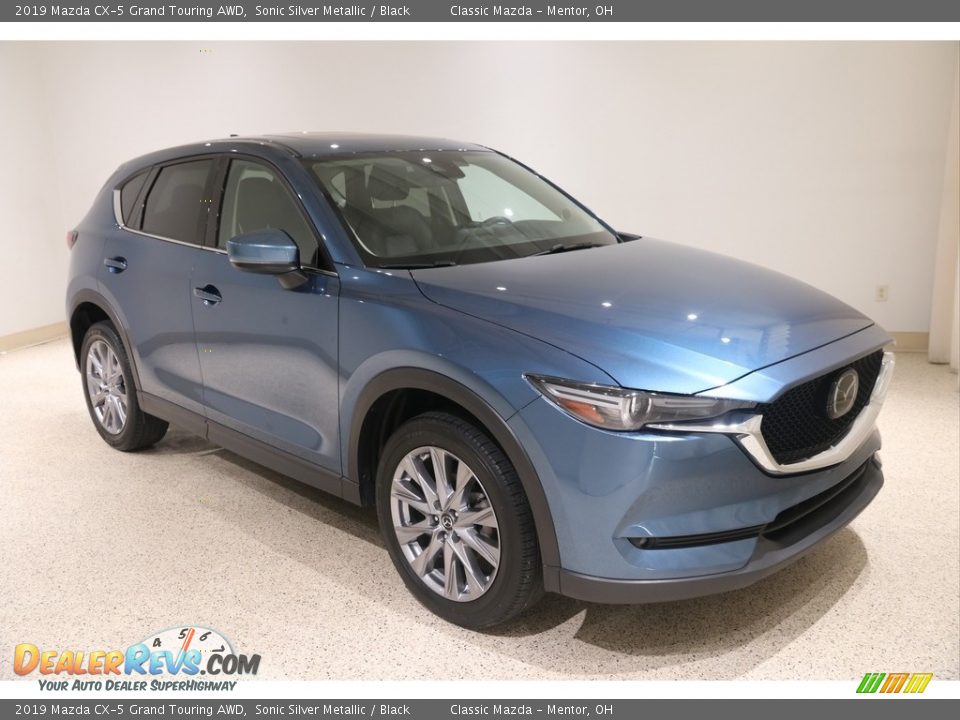 2019 Mazda CX-5 Grand Touring AWD Sonic Silver Metallic / Black Photo #1