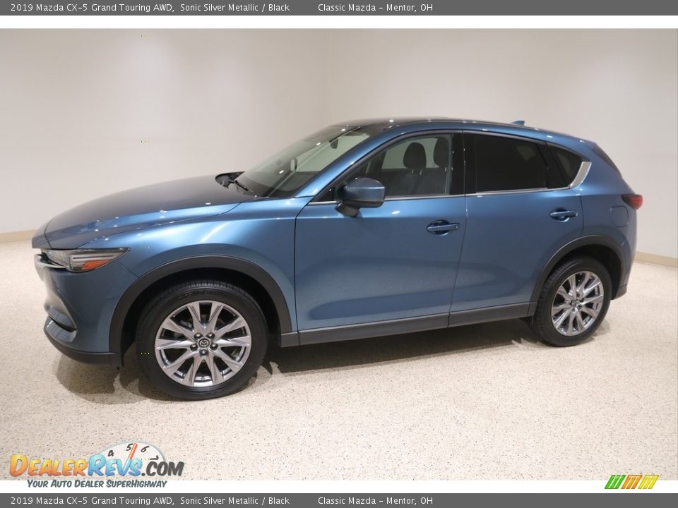 2019 Mazda CX-5 Grand Touring AWD Sonic Silver Metallic / Black Photo #3