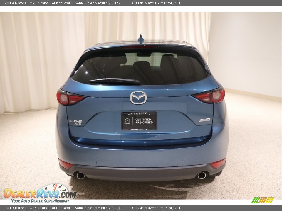 2019 Mazda CX-5 Grand Touring AWD Sonic Silver Metallic / Black Photo #4