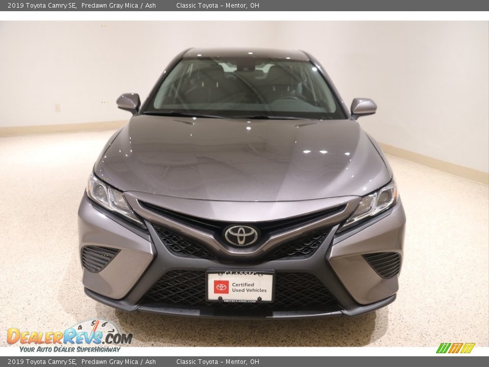 2019 Toyota Camry SE Predawn Gray Mica / Ash Photo #2