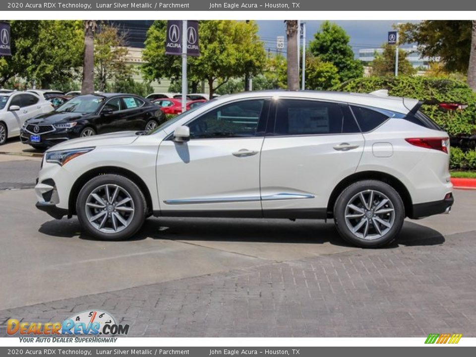 2020 Acura RDX Technology Lunar Silver Metallic / Parchment Photo #4