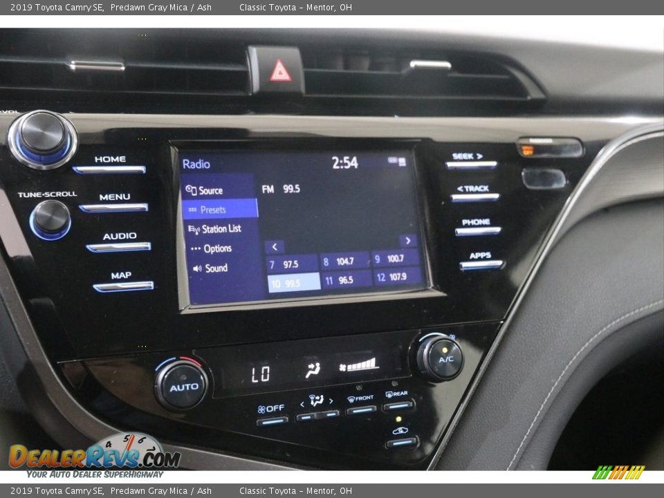 2019 Toyota Camry SE Predawn Gray Mica / Ash Photo #11