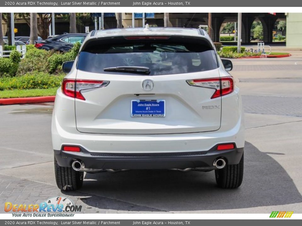 2020 Acura RDX Technology Lunar Silver Metallic / Parchment Photo #6