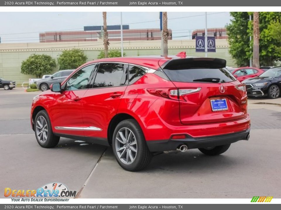 2020 Acura RDX Technology Performance Red Pearl / Parchment Photo #5
