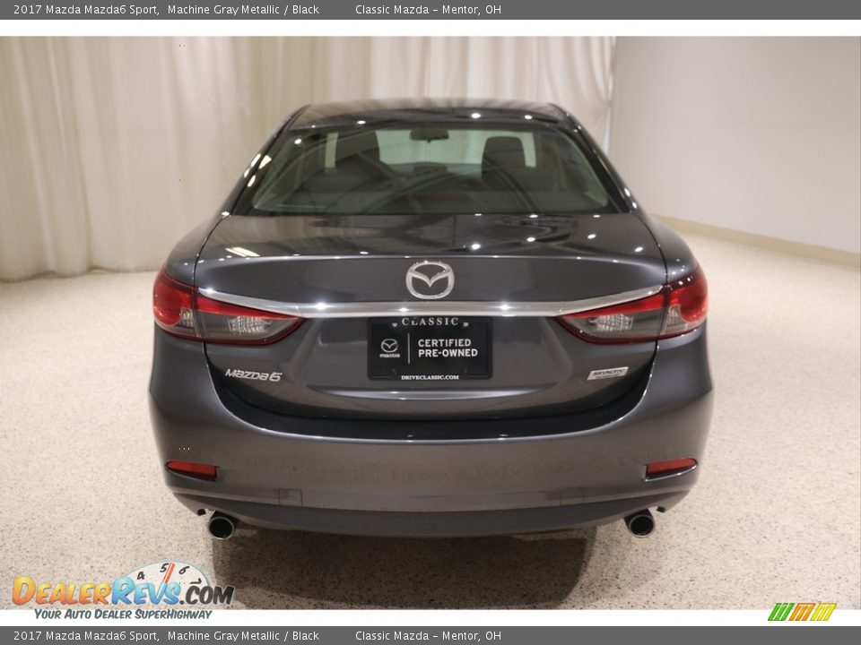2017 Mazda Mazda6 Sport Machine Gray Metallic / Black Photo #4