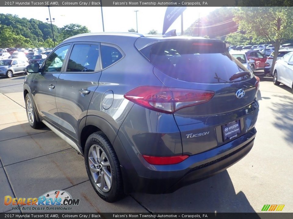 2017 Hyundai Tucson SE AWD Coliseum Gray / Black Photo #5