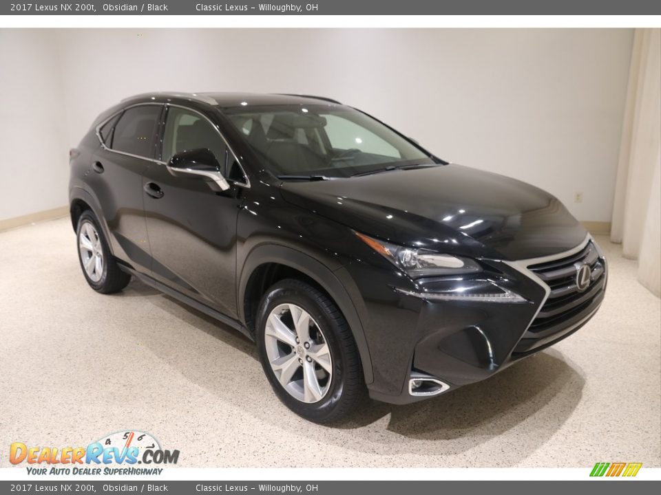 2017 Lexus NX 200t Obsidian / Black Photo #1