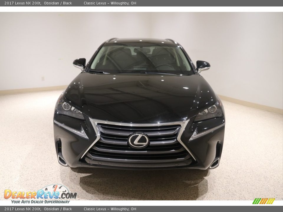 2017 Lexus NX 200t Obsidian / Black Photo #2