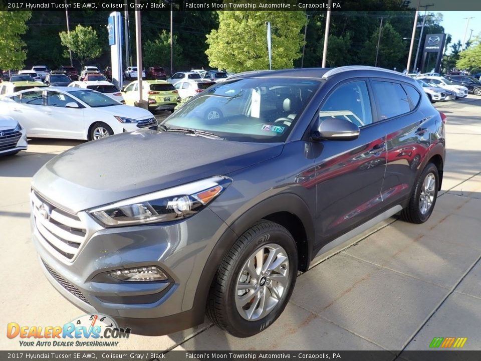 2017 Hyundai Tucson SE AWD Coliseum Gray / Black Photo #7