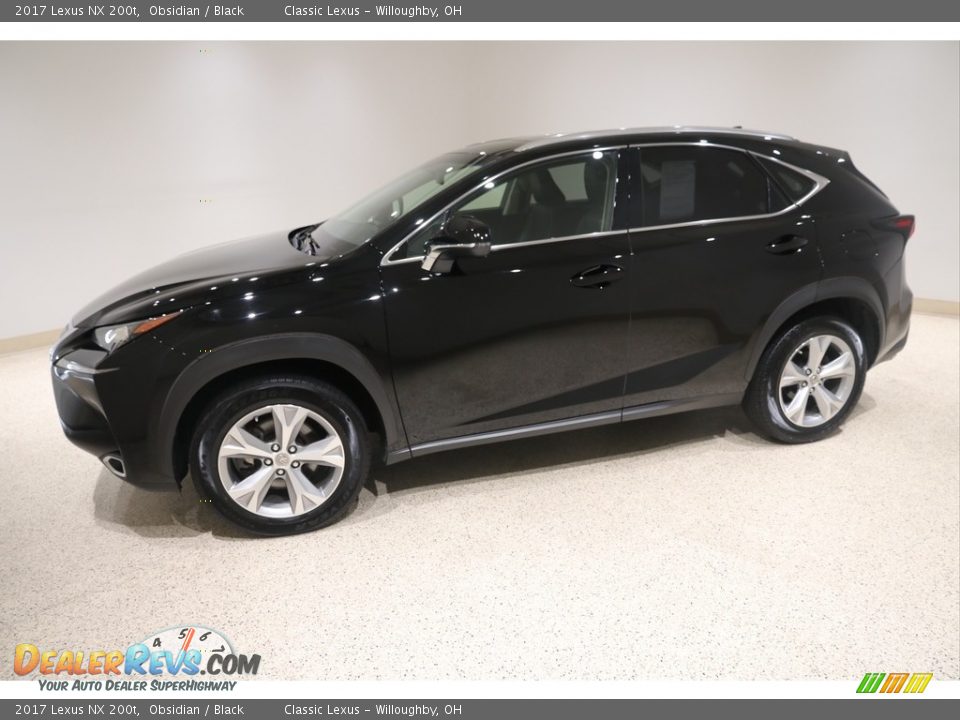 2017 Lexus NX 200t Obsidian / Black Photo #3