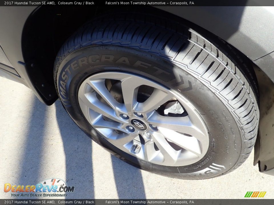 2017 Hyundai Tucson SE AWD Coliseum Gray / Black Photo #10