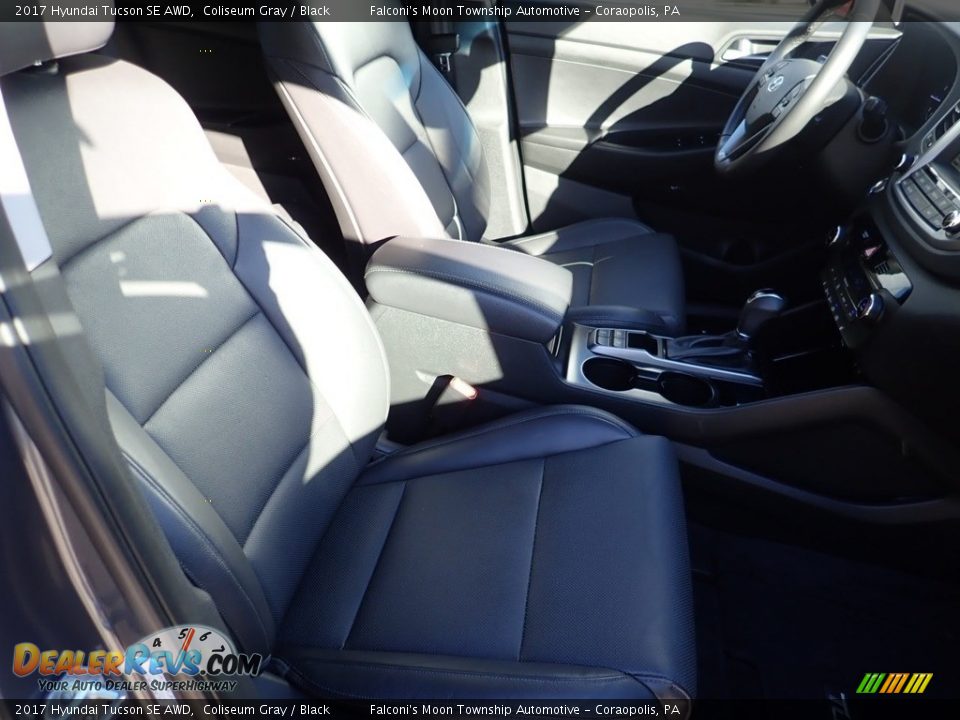 2017 Hyundai Tucson SE AWD Coliseum Gray / Black Photo #11