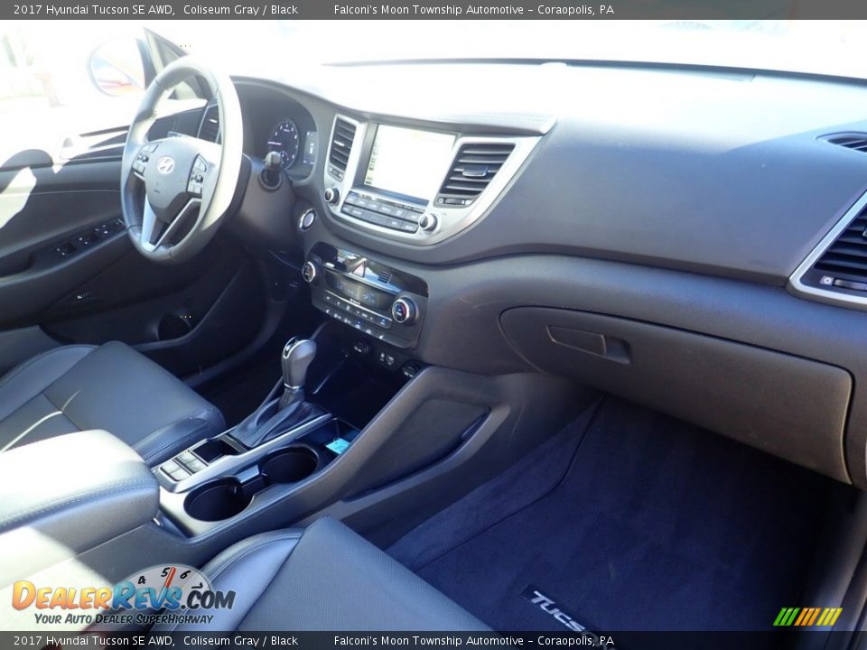 2017 Hyundai Tucson SE AWD Coliseum Gray / Black Photo #12