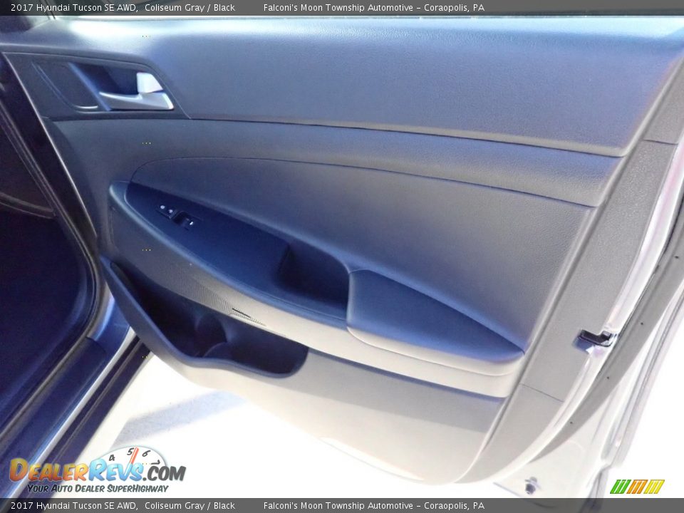 2017 Hyundai Tucson SE AWD Coliseum Gray / Black Photo #13