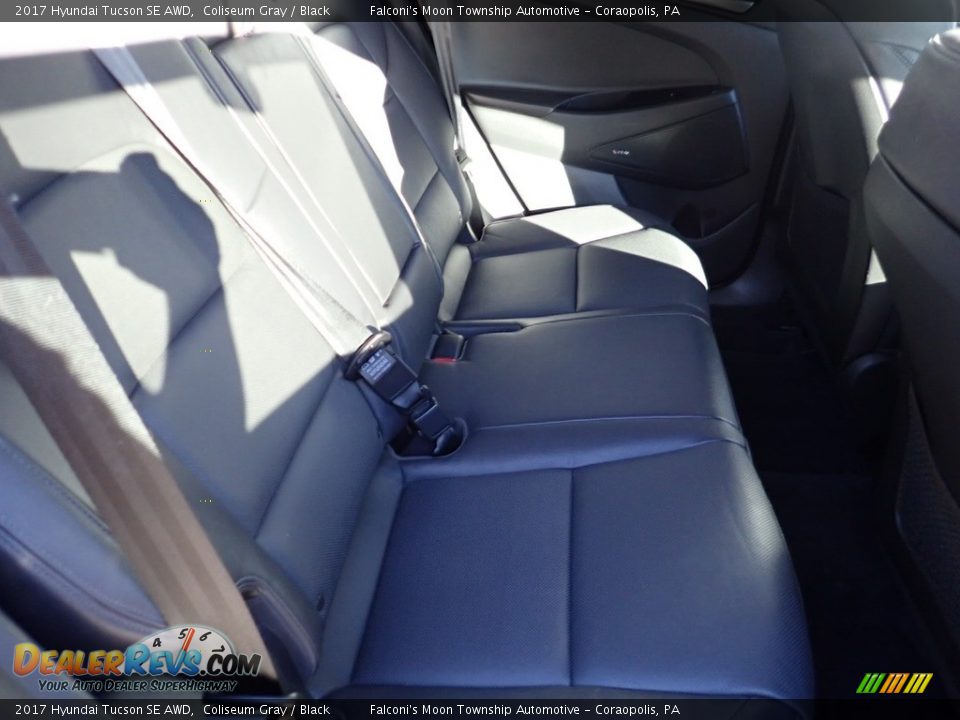 2017 Hyundai Tucson SE AWD Coliseum Gray / Black Photo #14