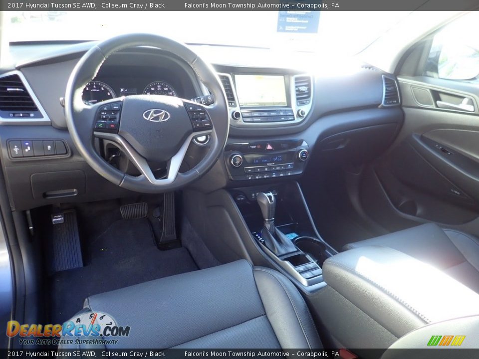 2017 Hyundai Tucson SE AWD Coliseum Gray / Black Photo #17