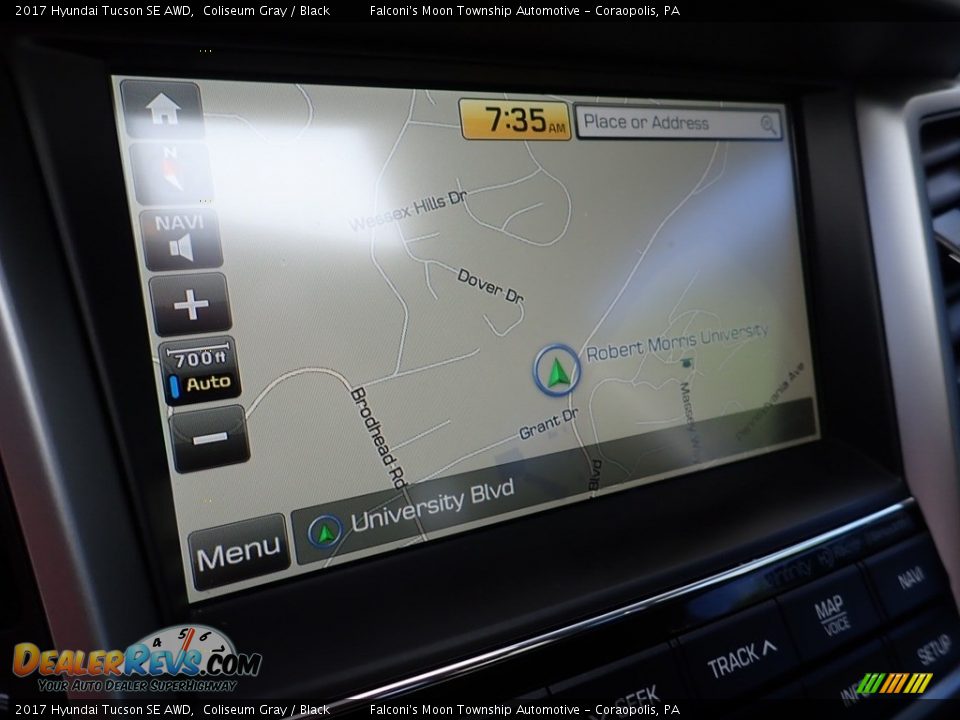 2017 Hyundai Tucson SE AWD Coliseum Gray / Black Photo #21