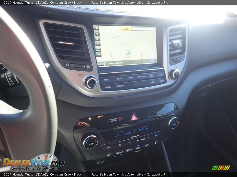 2017 Hyundai Tucson SE AWD Coliseum Gray / Black Photo #22