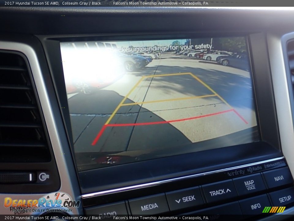 2017 Hyundai Tucson SE AWD Coliseum Gray / Black Photo #25