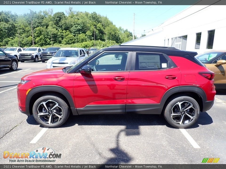 Scarlet Red Metallic 2021 Chevrolet Trailblazer RS AWD Photo #2