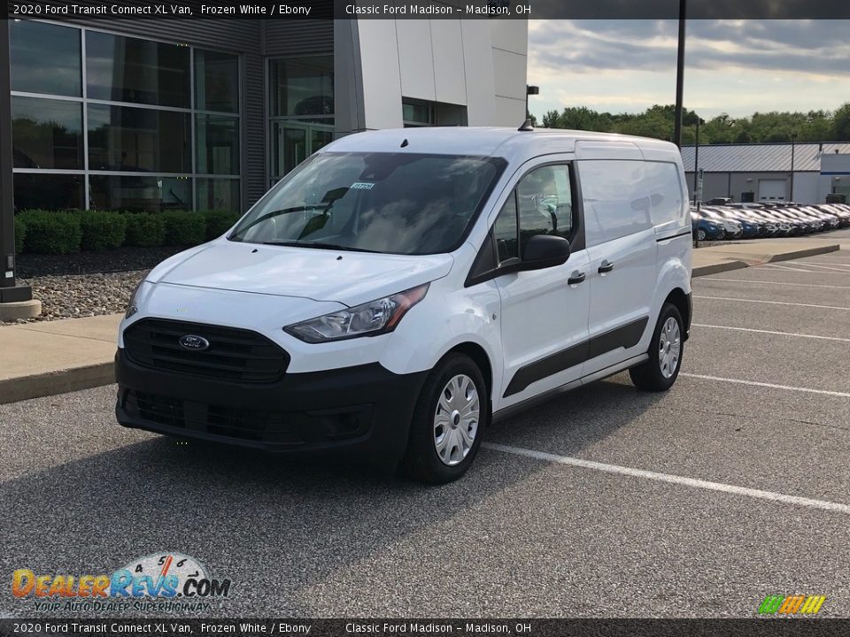 2020 Ford Transit Connect XL Van Frozen White / Ebony Photo #3