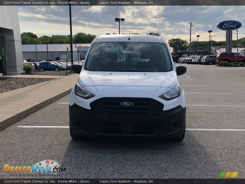 2020 Ford Transit Connect XL Van Frozen White / Ebony Photo #4