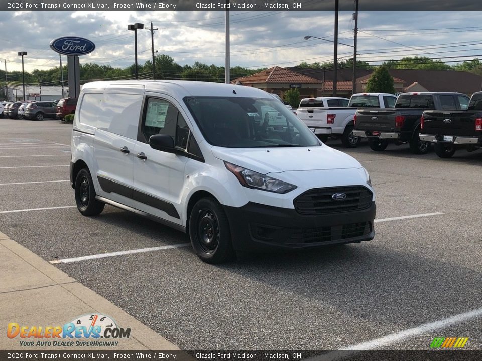 2020 Ford Transit Connect XL Van Frozen White / Ebony Photo #5