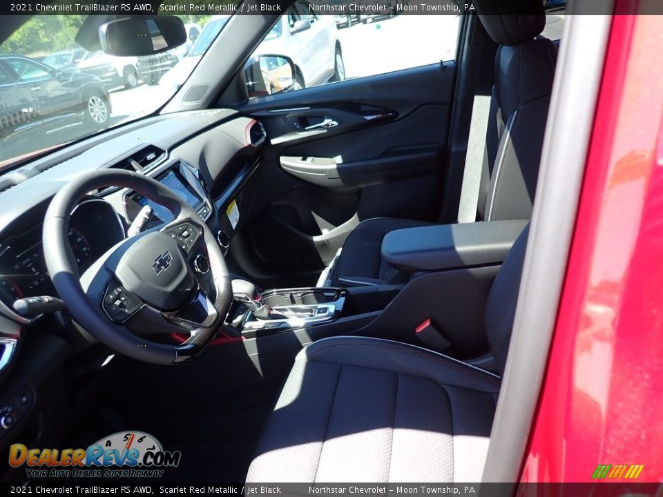 2021 Chevrolet TrailBlazer RS AWD Scarlet Red Metallic / Jet Black Photo #13