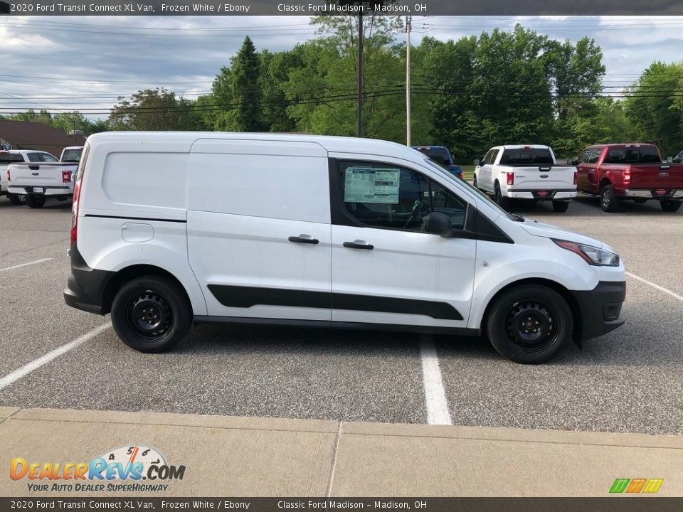 2020 Ford Transit Connect XL Van Frozen White / Ebony Photo #6
