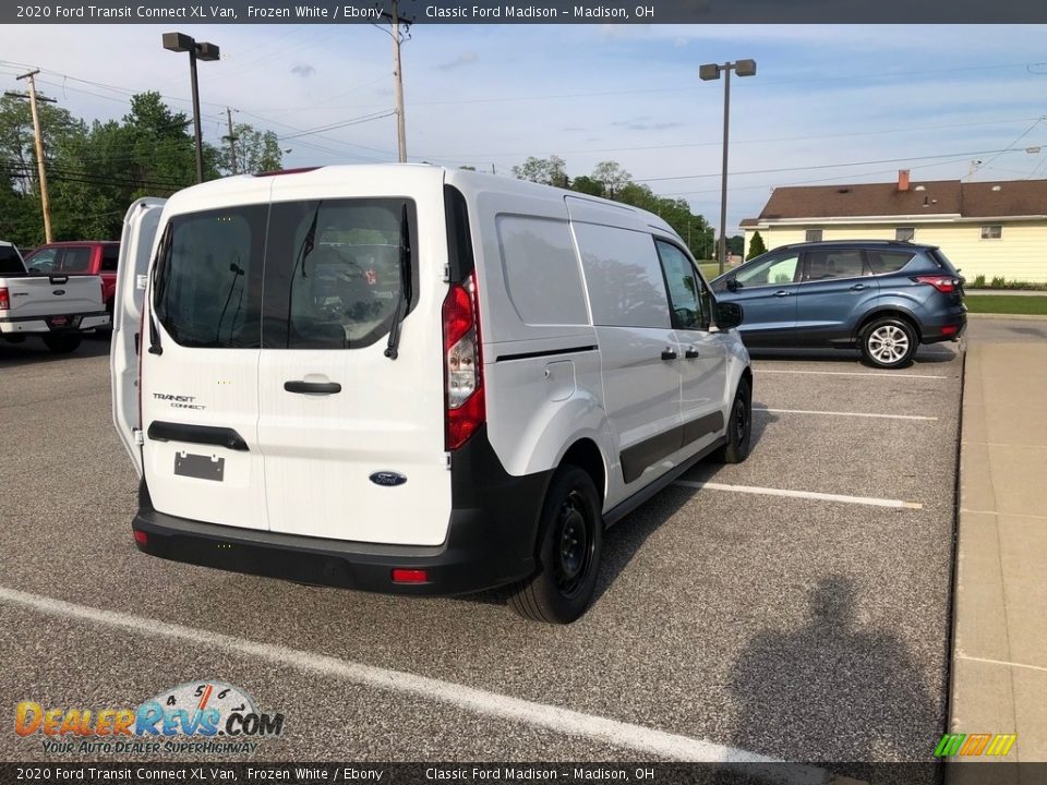 2020 Ford Transit Connect XL Van Frozen White / Ebony Photo #7