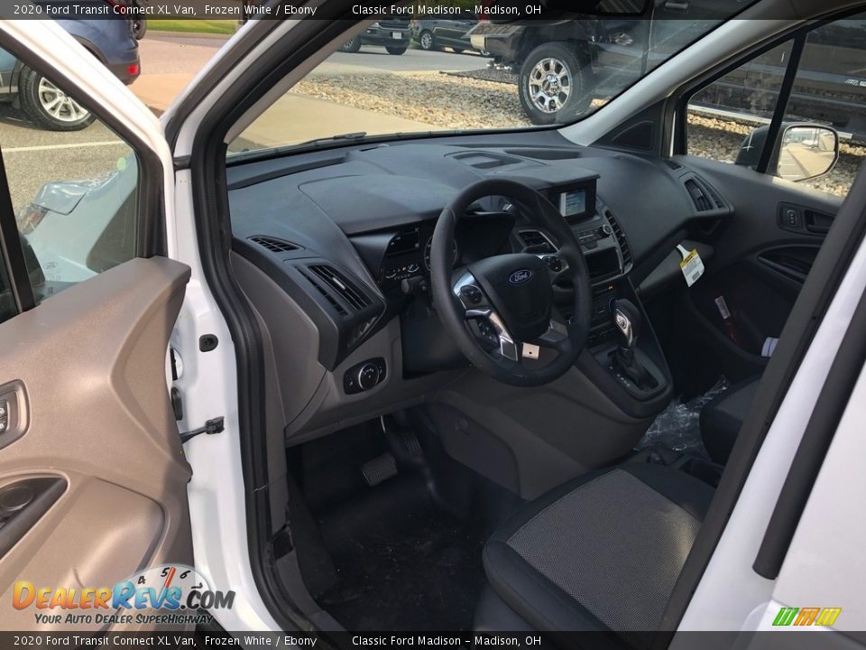 2020 Ford Transit Connect XL Van Frozen White / Ebony Photo #1