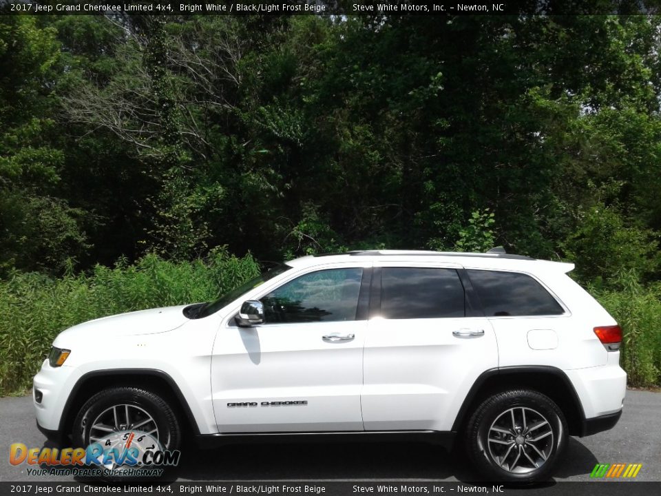 2017 Jeep Grand Cherokee Limited 4x4 Bright White / Black/Light Frost Beige Photo #1