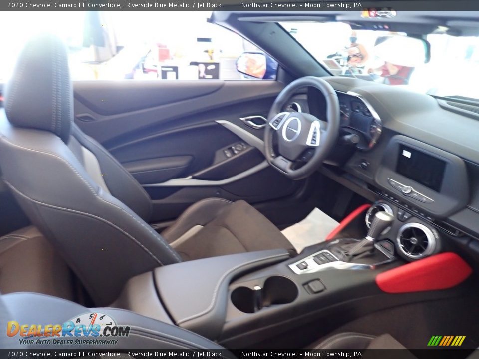 2020 Chevrolet Camaro LT Convertible Riverside Blue Metallic / Jet Black Photo #11