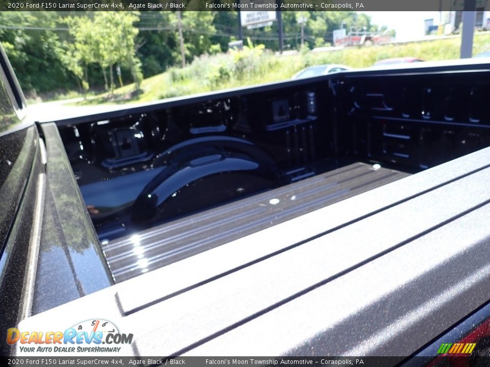 2020 Ford F150 Lariat SuperCrew 4x4 Agate Black / Black Photo #8