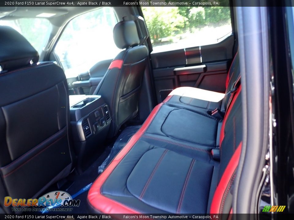 2020 Ford F150 Lariat SuperCrew 4x4 Agate Black / Black Photo #9