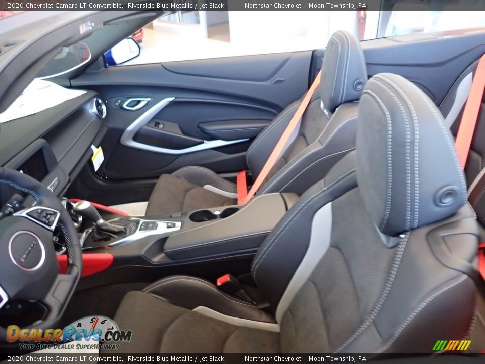 2020 Chevrolet Camaro LT Convertible Riverside Blue Metallic / Jet Black Photo #13