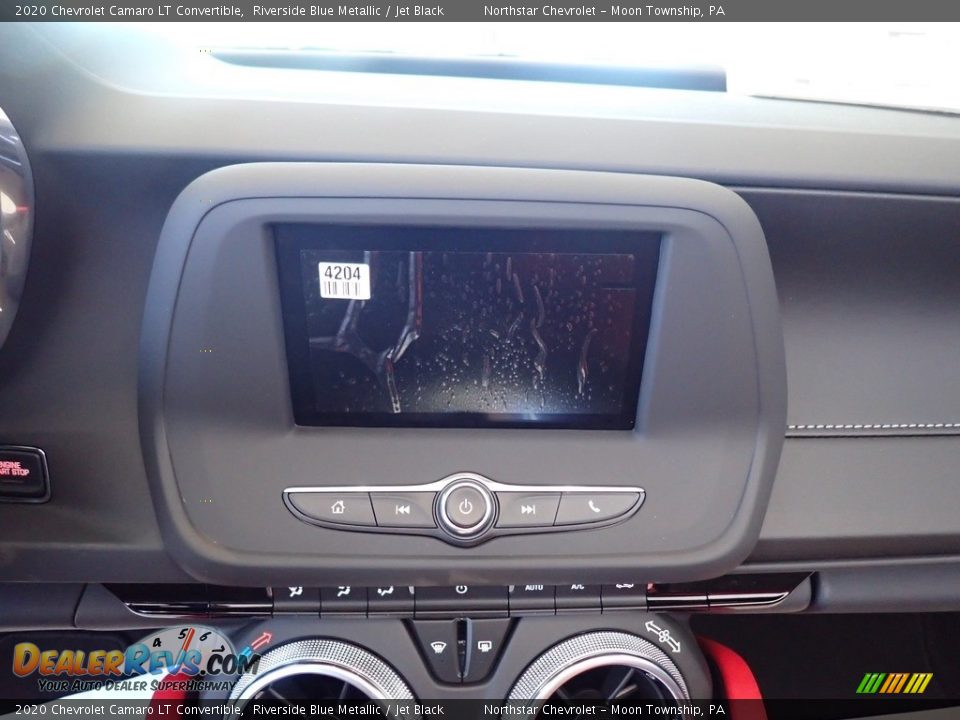 2020 Chevrolet Camaro LT Convertible Riverside Blue Metallic / Jet Black Photo #18