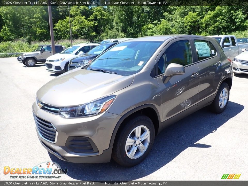 2020 Chevrolet Trax LS AWD Stone Gray Metallic / Jet Black Photo #1