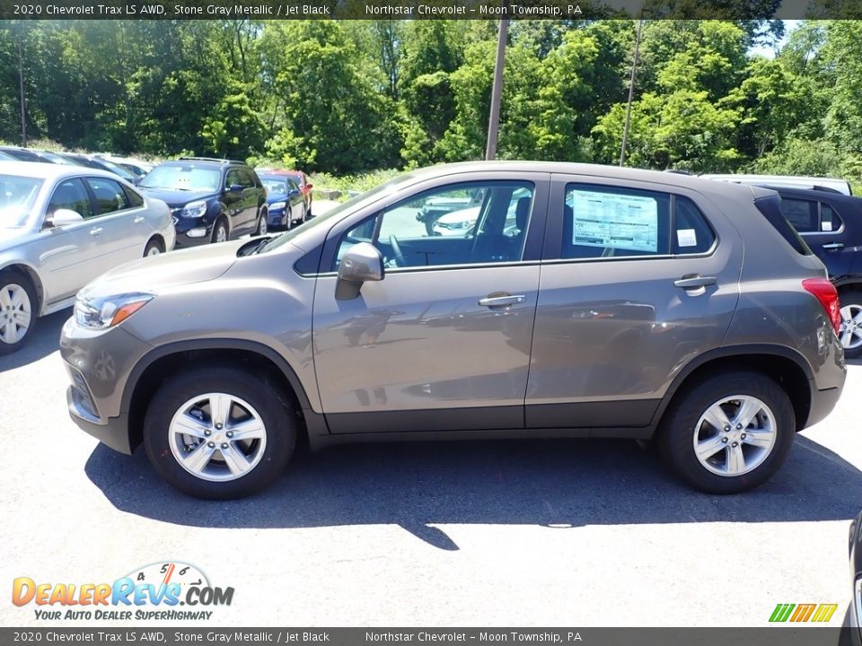 2020 Chevrolet Trax LS AWD Stone Gray Metallic / Jet Black Photo #2