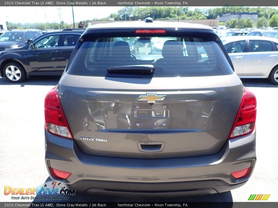 2020 Chevrolet Trax LS AWD Stone Gray Metallic / Jet Black Photo #4