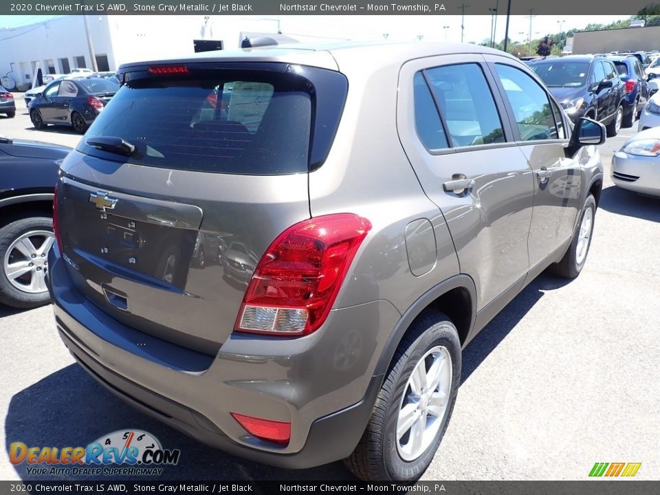 2020 Chevrolet Trax LS AWD Stone Gray Metallic / Jet Black Photo #5
