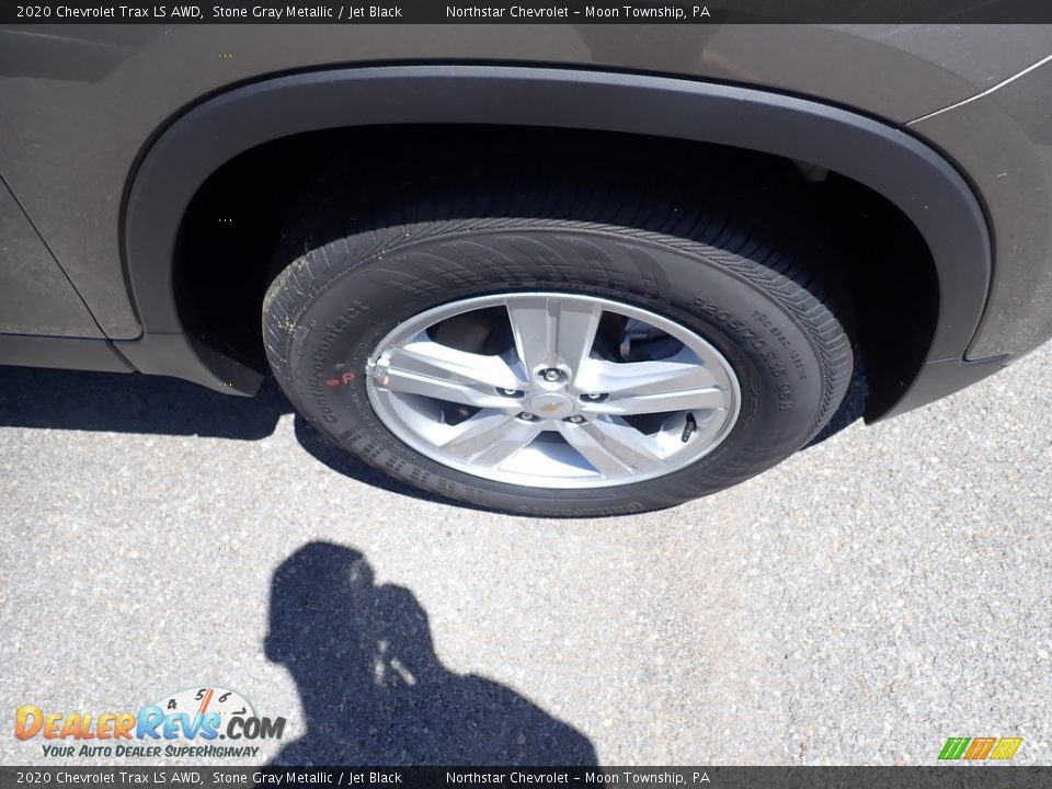 2020 Chevrolet Trax LS AWD Stone Gray Metallic / Jet Black Photo #8