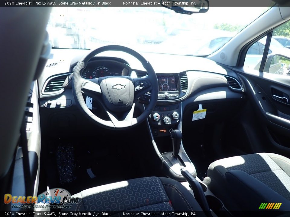 2020 Chevrolet Trax LS AWD Stone Gray Metallic / Jet Black Photo #12
